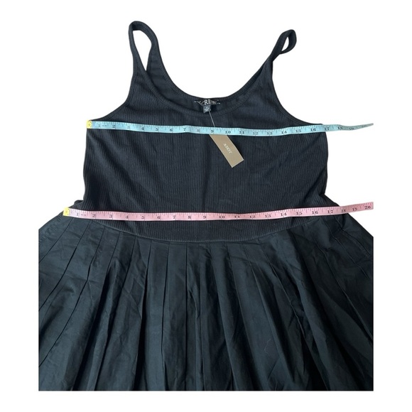 J.Crew Black Knit Mixy Bubble Hem Dress with Pockets Size XL Style BY828 NEW - Picture 5 of 14